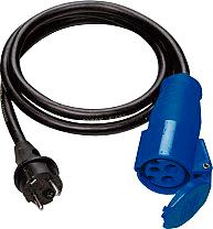 Jordad stickkontakt till CEE-Cara skarvuttag - 2