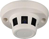 Kamouflerad CCD-färgkamera i rökdetektorn