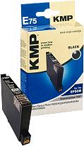 KMP TINTE E75 EPSON R200/300 SVART