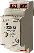 KOPPLINGSMODUL FS20SH FÖR FS20 DIN-SKENA