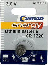 Litiumknappcell CR 1220