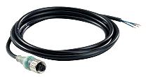 M12 contact box with moulded lead - 2