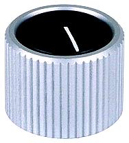 Metal instrument knob