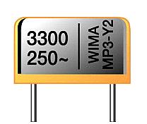 Metallpapper-RFI kondensatorer MP3-Y2