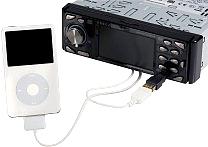 Mini-USB-anslutningskabel till iPod/USB
