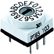 Miniatyrkodströmbrytare, inställningsspår/rakt - 2