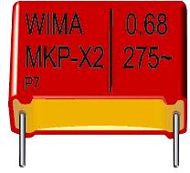 MKP-X2/Y2 Brusförminskningskondensator
