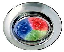 Multicolor Power lysdiod set med 3 st.