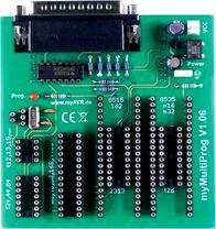 myMultiProg LPT microcontroller multi-programmer