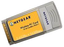 Netgear Wireless LAN CardBus Kort