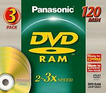 Panasonic DVD-RAM hårdplast LM-AF120LE3