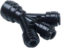 Pneufit D push-in rapid plug-in connector, plastic version - 2