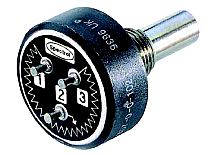Potentiometer med ledande plast, 1 W, 360°, 1 kohm