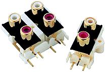 RCA-anslutningsplattor
