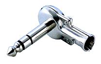 Right-angle jack plugs
