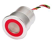 Sabotagesäker knapp, M27 Aluminium-natur (NO)