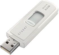 SanDisk Cruzer Micro U3 White USB-Stick 2GB