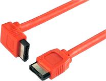 SATA-300 kabel L-typ med vinkel 50 cm