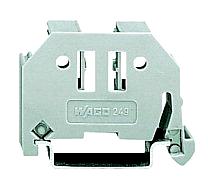 Screwless end bracket