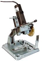 Separating stand for one-handed angle grinder