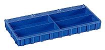 SMD organiser box, non-conductive, clear lid