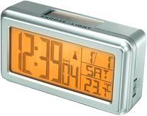 Soldriven digital väckarklocka