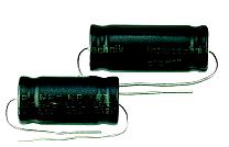 Special tone frequency electrolytic capacitor