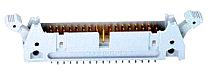 Terminal pin strip with eject lever