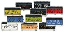 TEXTDISPLAY 1X8 STN Y-GRÖN POSITIV