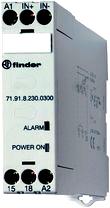 Thermistor relay, temperature monitoring with a PTC