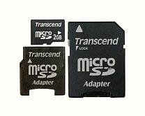 TRANSCEND MICRO SD CARD 2GB DUAL