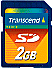 Transcend SD-KORT 2 GB