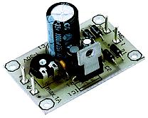 Universalkretskort för spänningsregulatorer LM 317-T - 2