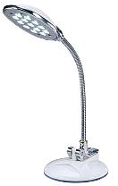 USB-bordslampa med lysdioder och sugkopp