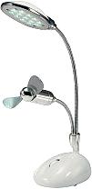 USB-lysdiodlampa med fläkt