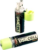 USBCELL R6-batteri med USB-port
