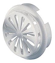 Ventilation grille with closure