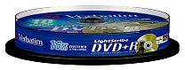 Verbatim DVD+R 4,7 GB 16x Lightscribe 10st Spindel