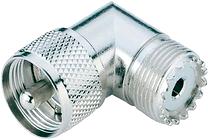 VHF right-angle adapter