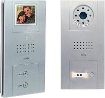 Videoporttelefon i färg med 2-ledarteknik och snygg design, 2,5'' TFT-monitor