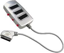 Vivanco 3-vägs SCART-omkopplare