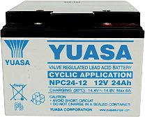 YUASA BLYACKUMULATOR NPC 24 - 12